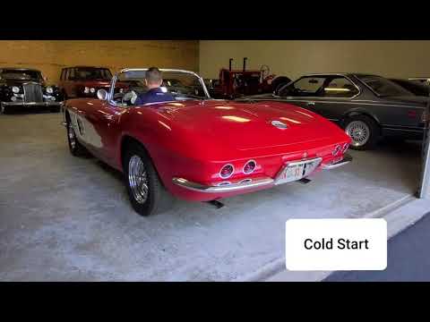1961 Corvette selling on Bring-A-Trailer, cold start, drive by