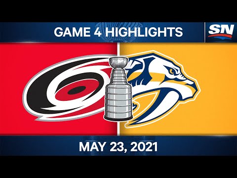 NHL Game Highlights | Hurricanes vs. Predators, Game 4 - May 23, 2021