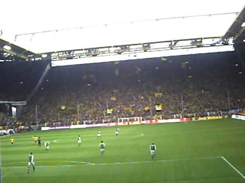 Borussia Dortmund - Werder Bremen das 1:0 durch Kevin Großkreutz vom 03.04.10