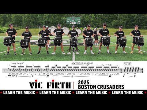 LEARN THE MUSIC | 2025 Boston Crusaders Snare Line