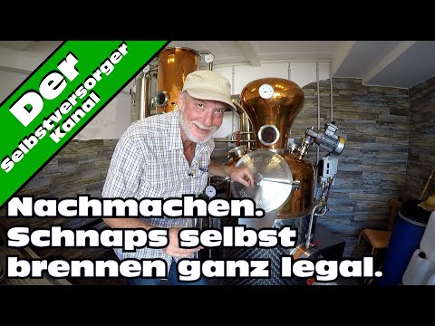Schnaps selber brennen ganz legal