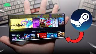 PC Games no Android em 4 MINUTOS! Celular virou STEAM DECK de BOLSO com app GAMEHUB | TUTORIAL