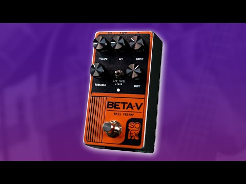 SUPER LOUD & CRISP BASS PREAMP PEDAL! - SolidGoldFX Beta V