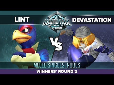 lint vs Devastation - Winners' Round 2: Melee Singles Pools - Mainstage | Falco vs Sheik
