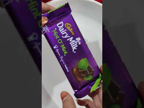 Cadbury Dairy milk Hint O Mint #shorts #dairymilk #cadbury