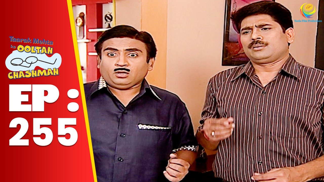 SE 01 EP 255 -  Daya Ko Mila Jetha Ka 25 Lakh Ka Cheque ! | Taarak Mehta Ka Ooltah hashmah