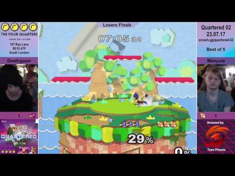 Quartered 2 - Singles - Losers Finals - Deathgazer vs Manyula