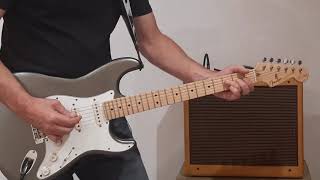 Funky Blues in E Guitar Improvisation