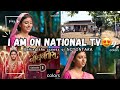 I Am On NATIONAL TELEVISION 🥹 Behind The Scenes Of My DEBUT Show NOYONTARA Colors TV