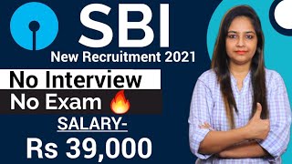 SBI Recruitment 2021 2022| SBI Vacancy 2021|SBI Recruitment 2021 |Govt Jobs Oct 2021|Railway Vacancy