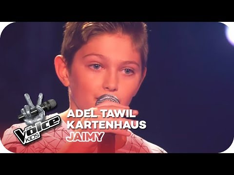 Adel Tawil - Kartenhaus (Jaimy) | Blind Auditions | The Voice Kids 2016 | SAT.1