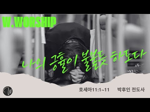 나의 긍휼이 불붙듯 하도다