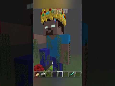 EPIC Herobrine Statue in Minecraft! 😱🔥