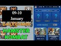 Hamster Kombat Daily Combo Hamster Kombat Daily Combo Today 09 10 January Hamster Kombat Combo
