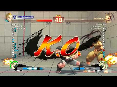 SSF4 AE Abel (pikagoma) vs Ibuki (torowa360) Japanese Ranking Match