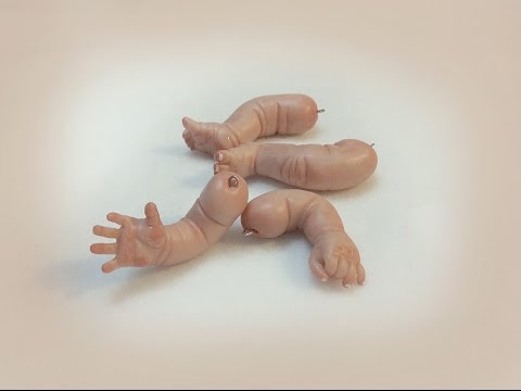 Attached the limbs - Mini Pose-Able Baby Part 8/8 (V12)