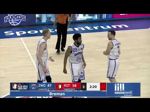 Jhonathan Dunn - 2020-21 Highlight Reel - Landstede Zwolle Hammers (Holland, DBL)
