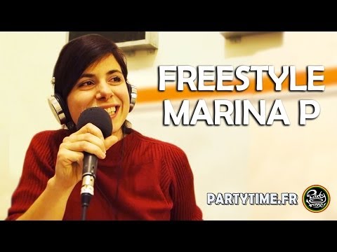 MARINA P - Freestyle "MY HOMEYS" at PartyTime Radio Show - 8 DEC 2013