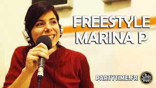 MARINA P - Freestyle "MY HOMEYS" at PartyTime Radio Show - 8 DEC 2013