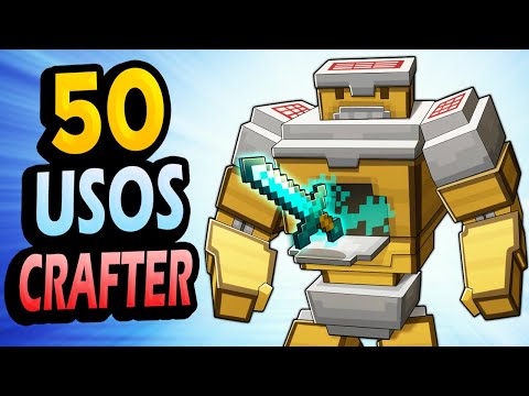 🌟50 Cosas que Puedes Hacer con el CRAFTER en Minecraft!