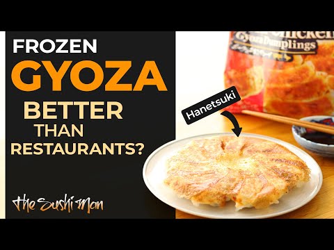 How to Cook GYOZA at Home (Japanese Potstickers) 6-Minute Recipe - with The Sushi Man