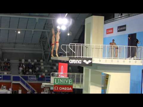 Sascha Klein & Patrik Hausding Syncron 10m in Eindhoven 2012