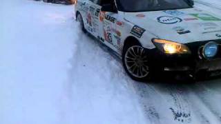 preview picture of video 'Scancoverytrial 2011 Snow rally rings slepen riant 8'