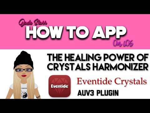 The Healing Power of Crystals Harmonizer by Eventide on iOS - How To App on iOS! - EP 309 S6
