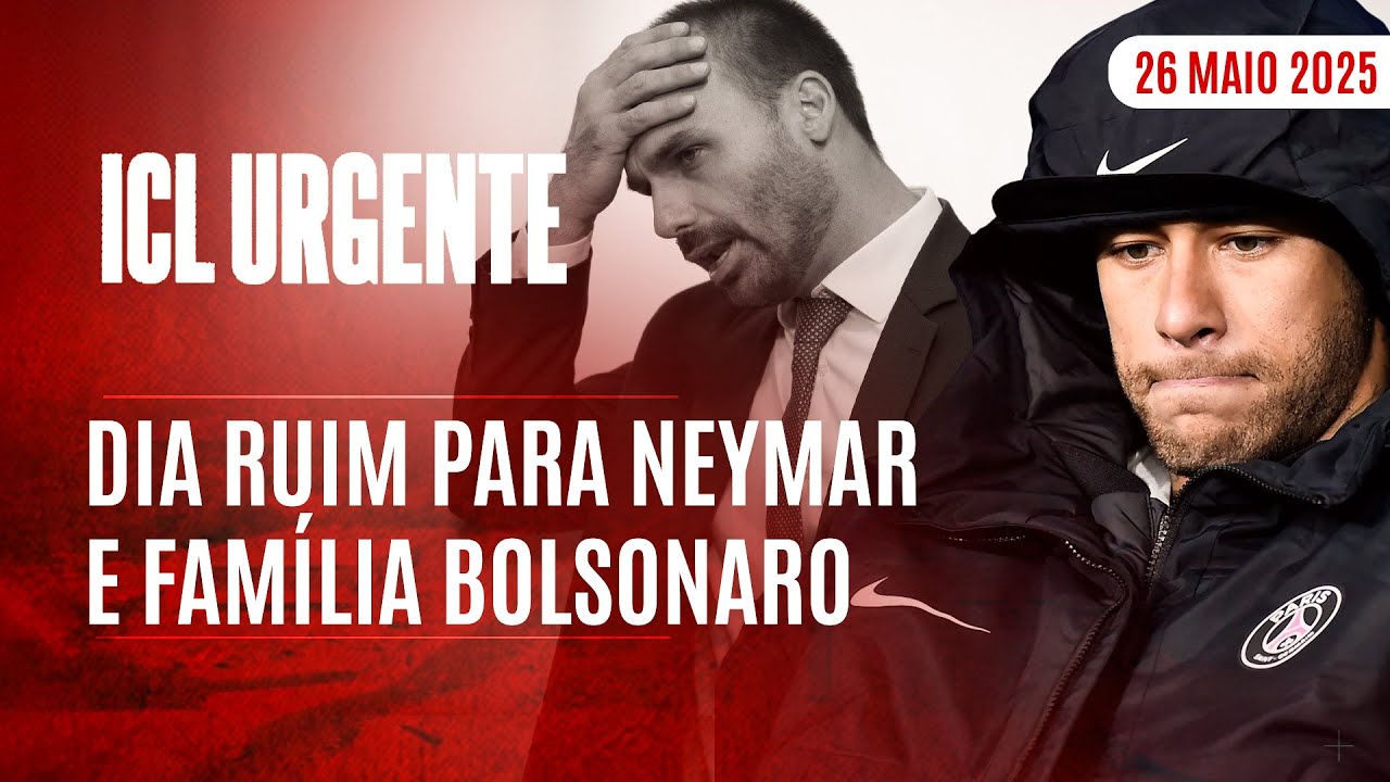 ICL URGENTE  - 26/05/25 - PGR MANDA INVESTIGAR DUDU BANANINHA; ANCELOTTI BARRA NEYMAR DA SELEÇÃO