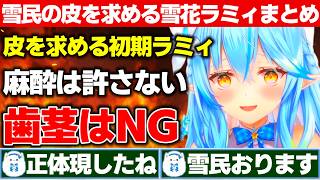 実は最初期から雪民の皮を求める猟奇性が見え隠れしていた雪花ラミィ雪民皮トークまとめ【ホロライブ/雪花ラミィ】
