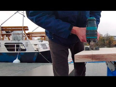 Making Furniture for my 40ft Steel Yacht - Ep. #49 Part II - Vintage Yacht Refit