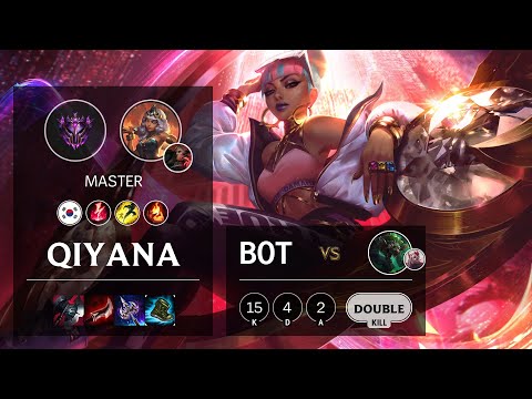 Qiyana Bot vs Twitch - KR Master Patch 10.19