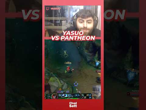 Yasuo vs Pantheon #leagueoflegends #leagueoflegendsclips