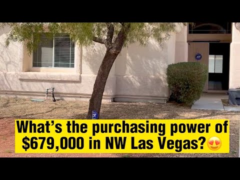 What's the purchasing power of $679,000 in NW Las Vegas? 🤩