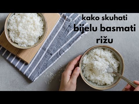 Kako skuhati bijelu basmati rižu
