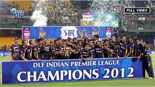 IPL 2012 Final Highlights KKR vs CSK Full Match || IPL 2012 Final Match Highlights CSK vs KKR