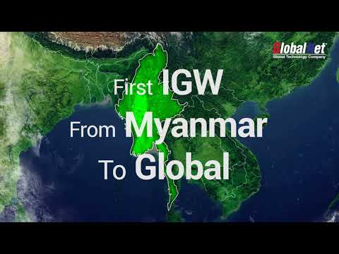 GlobalNet: 1st IGW from Myanmar to Globe