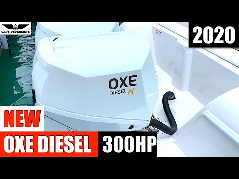 2020 Miami Boat Show - OXE Diesel 300 HP Outboard Engine with Capt "SGT" Tim Peterson