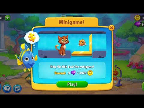 @Fishdom Win Strikes Level 7991 - 8000 and Minigame!