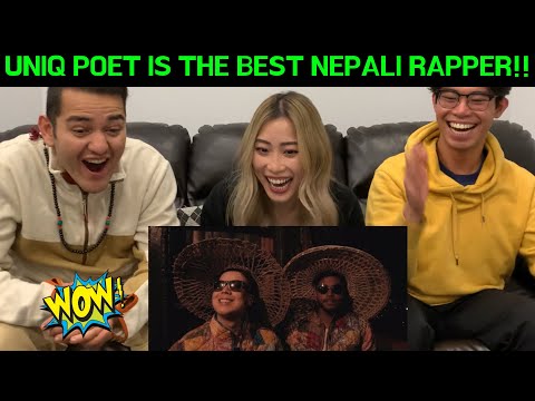 UNIQ POET & BLUESSS - STRAIGHT OUTTA KATHMANDU (ft. MC DAVE) Official Music Video REACTION!