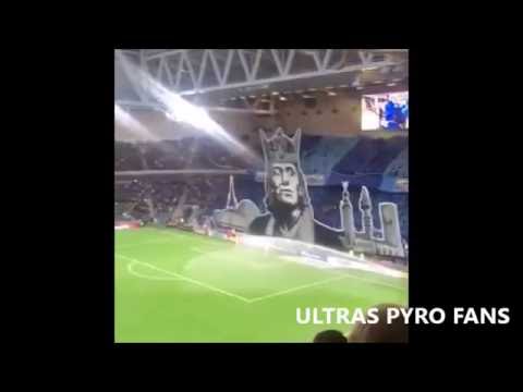 Djurgården IF vs AIK 21.09.2016 Pyro-Coreo