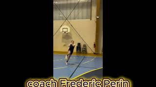 Séance d'entraînement handball dirigée par le coach Frederic Perin I handball