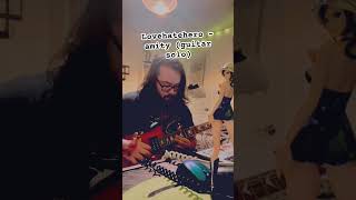 Lovehatehero - amity (guitar solo) #guitar #posthardcore #metal #guitarcover #elderemo  #scenekid