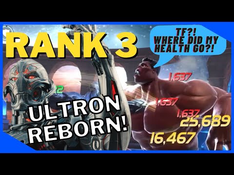 Ultron Is Here To Take Over! Rank 3 6 Star Ultron Gameplay! Damage And Utility Showcase!