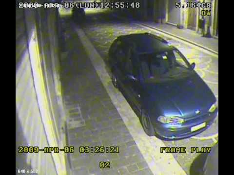 terremoto sisma l'aquila 6.4.09 riprese a POPOLI (PE) 40km circa da l'Aquila