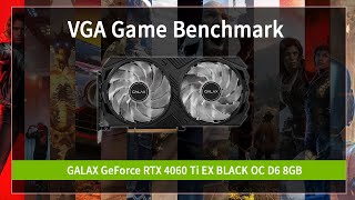 갤럭시 GALAX 지포스 RTX 4060 Ti EX BLACK OC D6 8GB_동영상_이미지