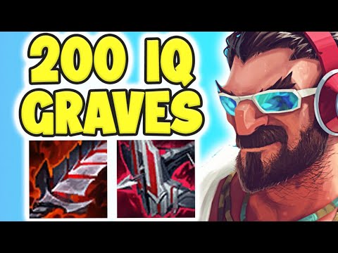 WTF! THIS MAX HEAL GRAVES BUILD IS TAKING OVER TOP LANE! GRAVES TOP GAMEPLAY! - League of Legends