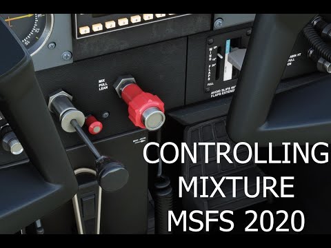 Microsoft Flight Simulator 2020: How to Control Mixture