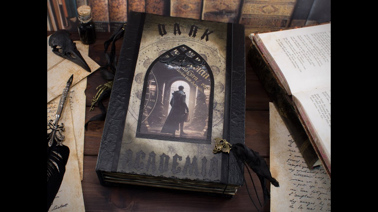 Junk Journal Dark Academia - Sold