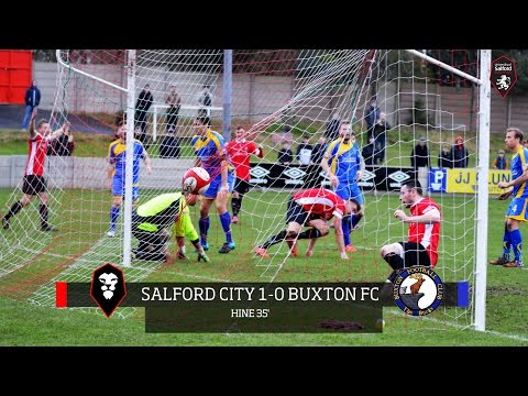 Josh Hine's debut goal against Buxton FC